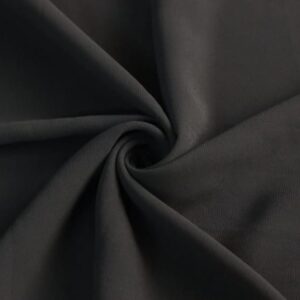 Jet black Georgette Hijab #3