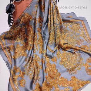 CHIC Belleza Luxury Printed Silk Scarve
