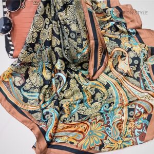 CHIC Ambrosia Luxury Printed Silk Scarve