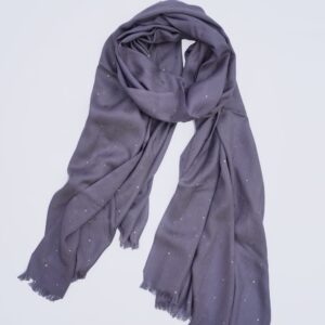 PEWTER - Lawn Sequence Hijab (Copy)