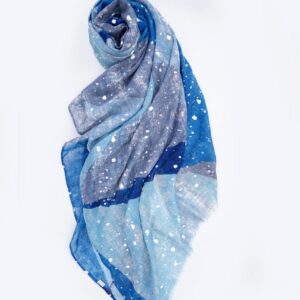 SAPHIRE HUE - Lawn Foil Print