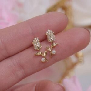 Eterna Rose Studs