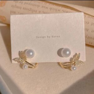 Butterfly Lustre Studs