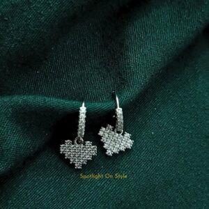 Mini Heart Felt Earings