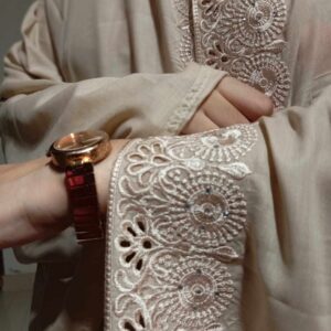 FLORET CUT- SKIN EMBROIDED SWISS LAWN CHADER