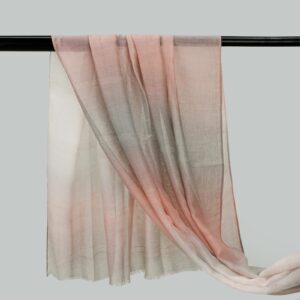 Dusty Pink - WEAVES KHAADI NET DUAL TONE  HIJAB