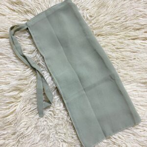 Pistachio Green Tie Back Niqab Patti