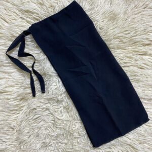 Black Tie Back Niqab Patti