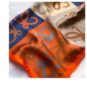 CHIC Luna Twist Printed Silk Scarve