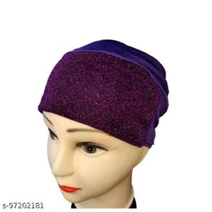 Dark Purple Glitter Tube Cap