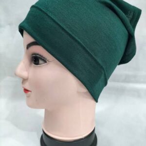 Dark Green Tube Cap